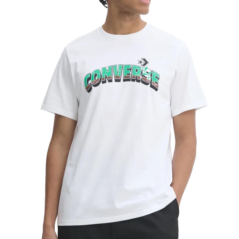 T-shirt Blanc Homme Converse High Summer 1