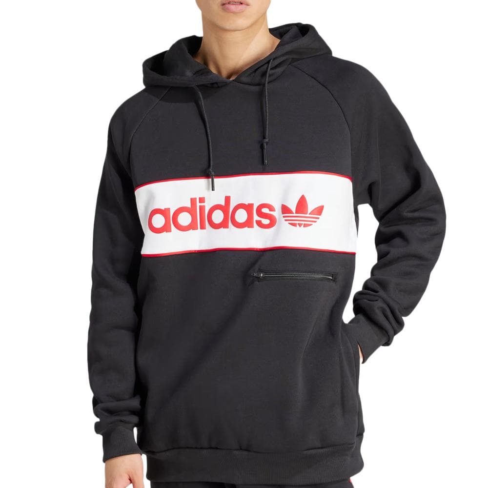 Sweat Noir Homme Adidas Ny Hoodie 1