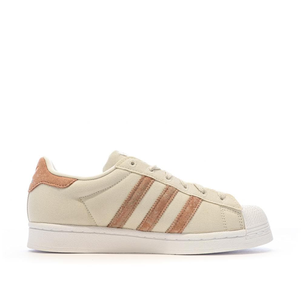 Baskets Beige/Taupe Garçon/Fille Adidas Superstar HP6548 2