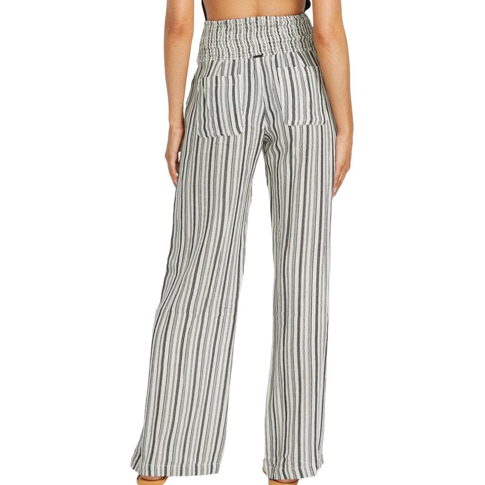 Pantalon Ecru/Noir Femme Billabong New Waves 2 2