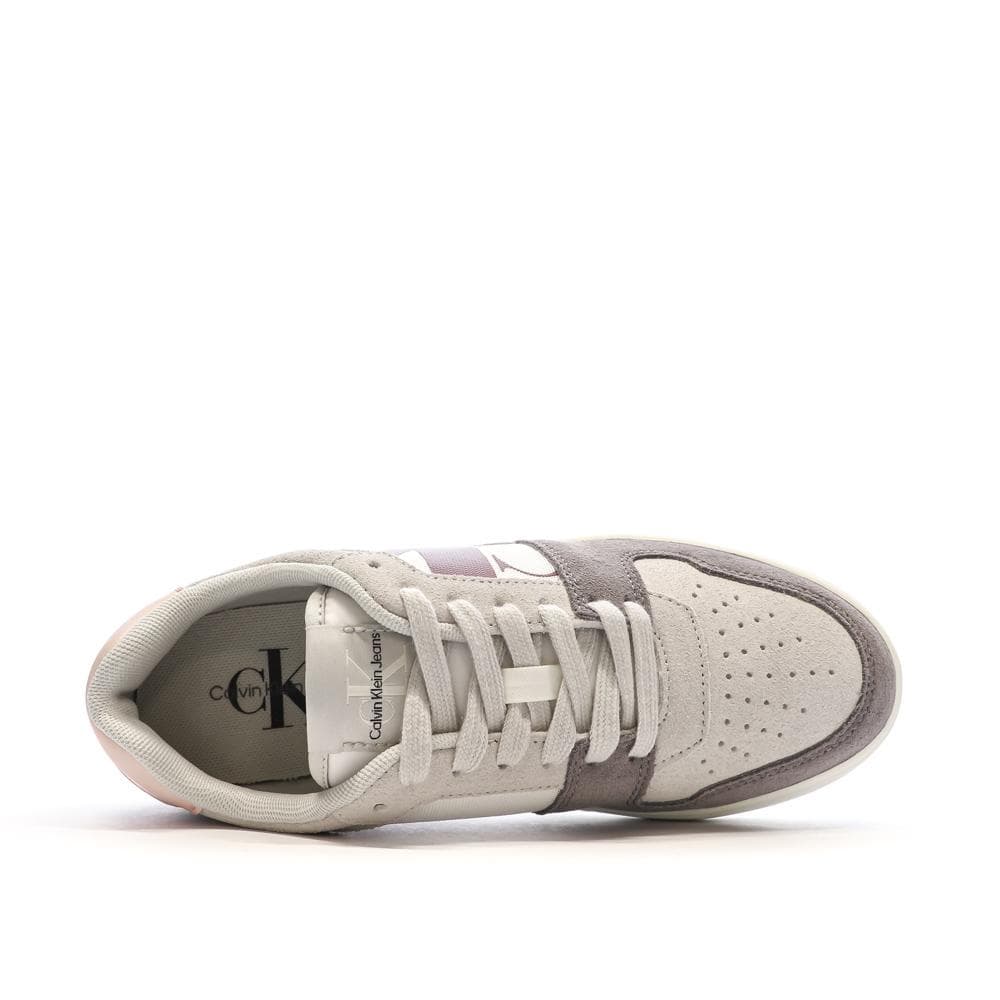 Baskets Grises Femme Calvin Klein Jeans Mushroom 4