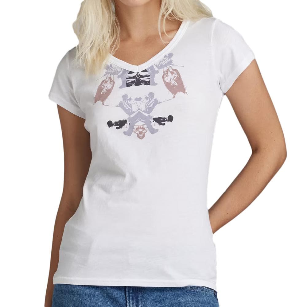 T-shirt Blanc Femme G-Star Raw Look Book 1