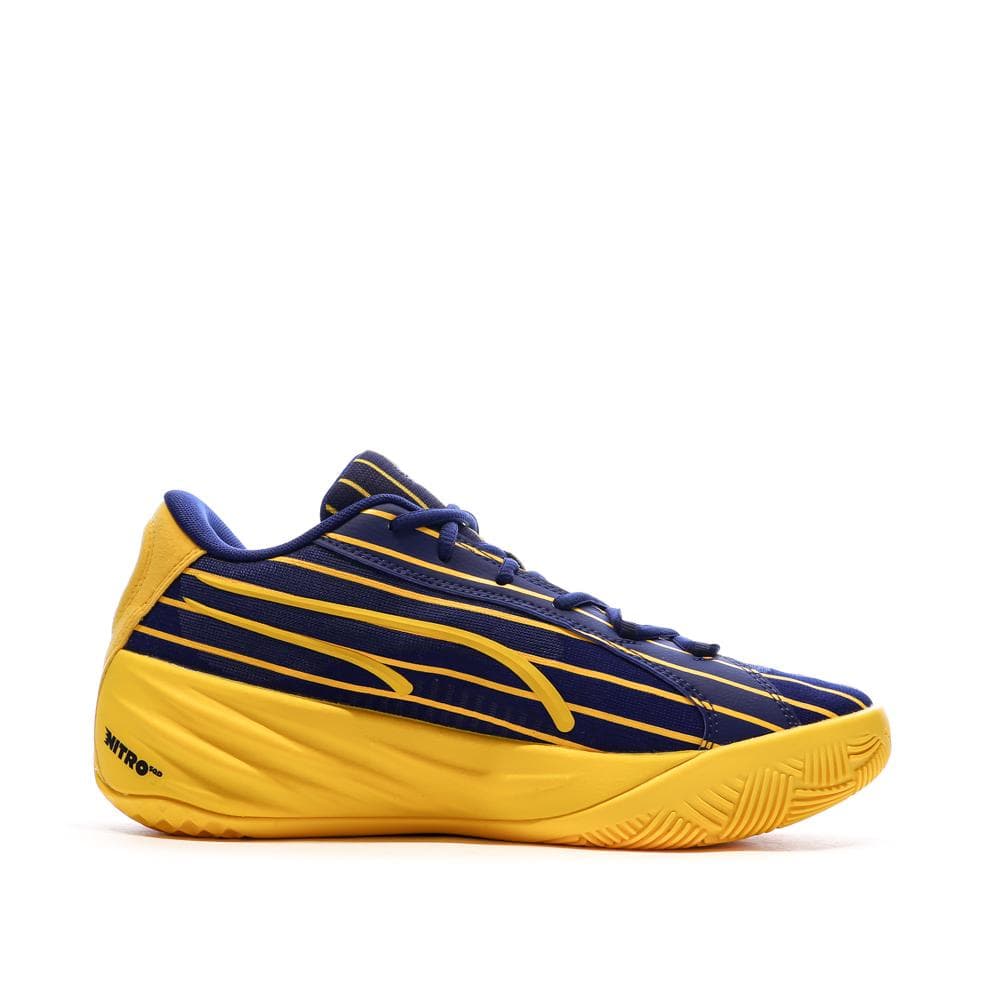 Chaussures de Basketball Marine/Jaune Homme Puma All-pro Nitro 2