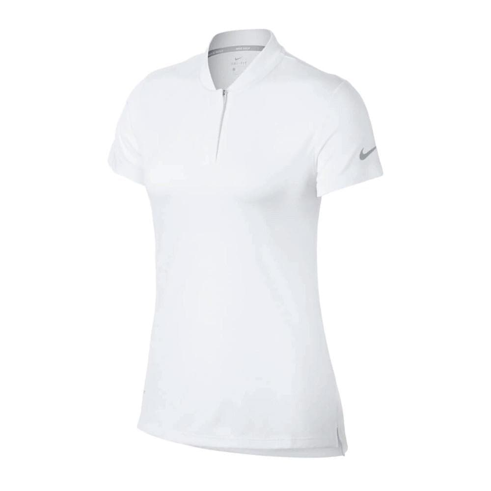 Polo de sport Blanc Femme Nike Dry SS Bld 1