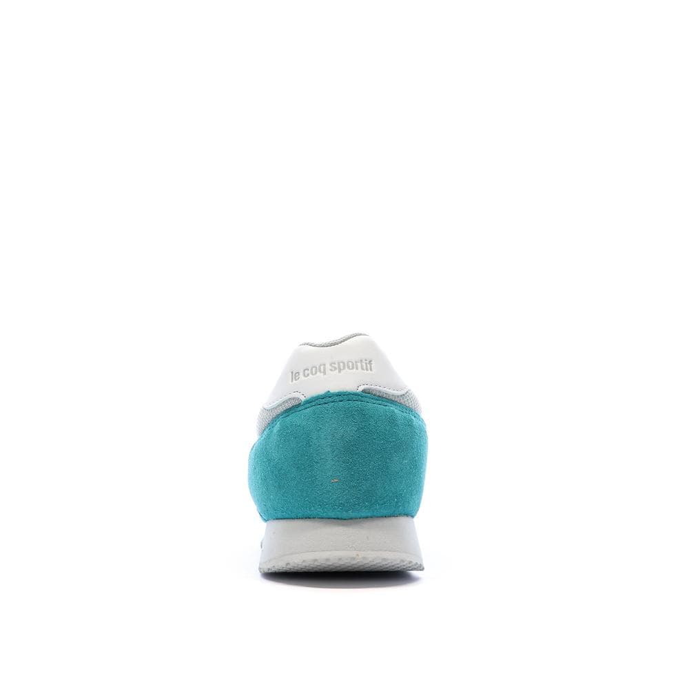Baskets Blanches/Turquoises Femme Le Coq Sportif Alpha 5