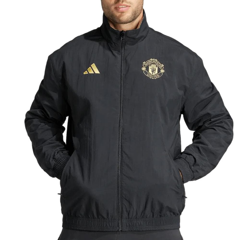 MANCHESTER UNITED Veste Noire Homme Adidas 1