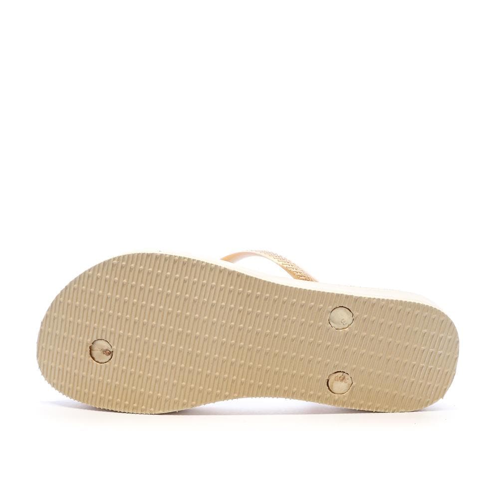 Tongs à plateforme Beige Femme Havaianas Infradito 2