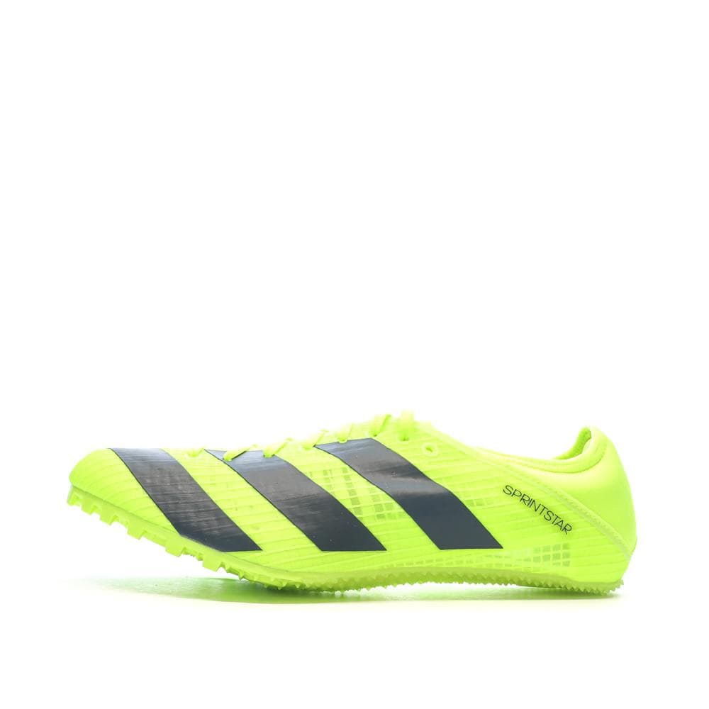Chaussures d'athlétismes Jaune/Noire Homme Adidas Sprintstar 1