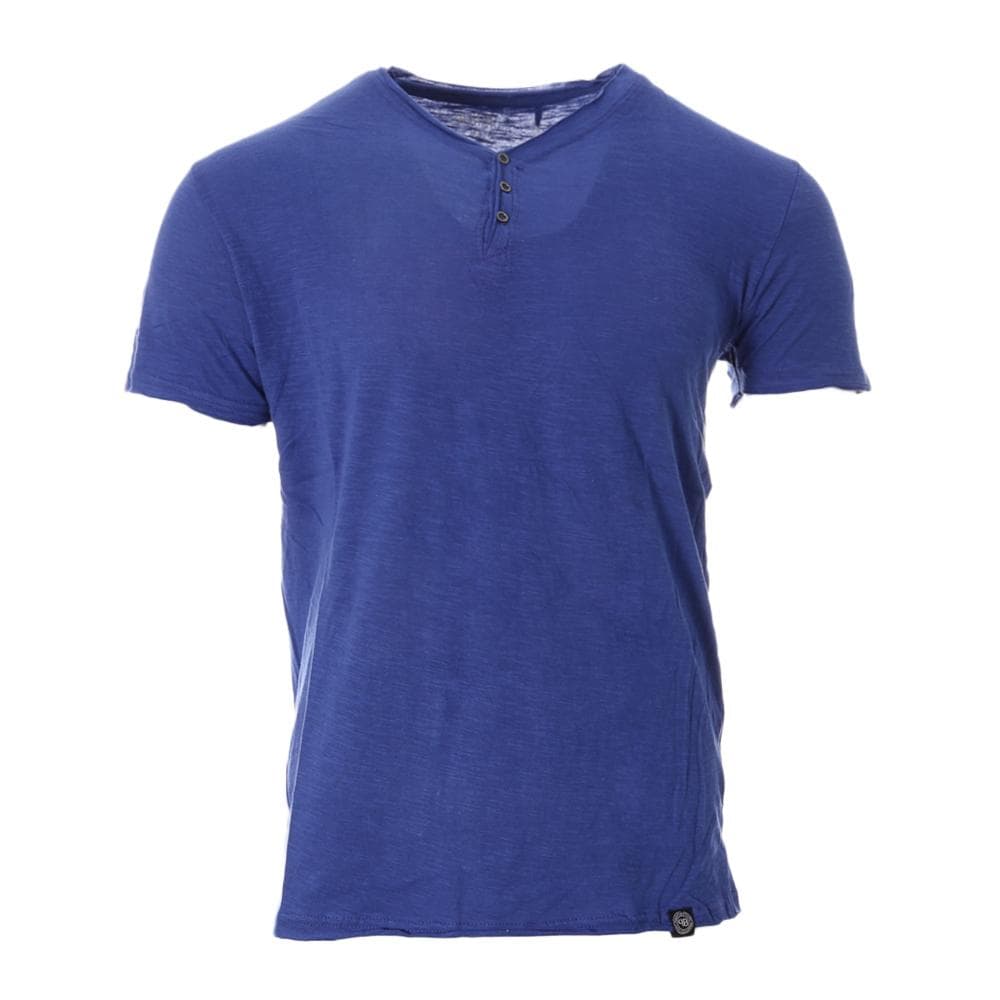 T-shirt Bleu Royale Homme Paname Brothers TAZIO 3