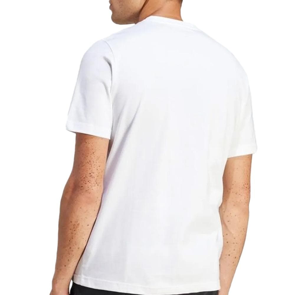 T-Shirt Blanc Homme Adidas Camo 2