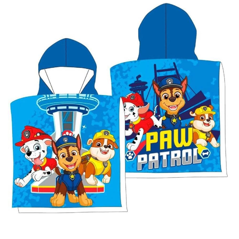 Poncho Bleu Garçon Sport Zone Pat Patrouille 2