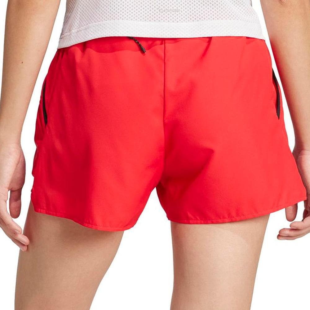 Short Rouge Femme Adidas JF1259 2