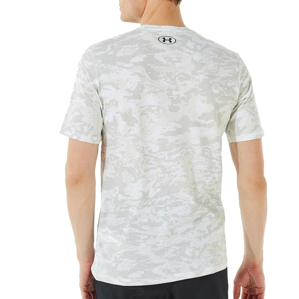 T-shirt Blanc/Beige Homme Under Armour Camo 2