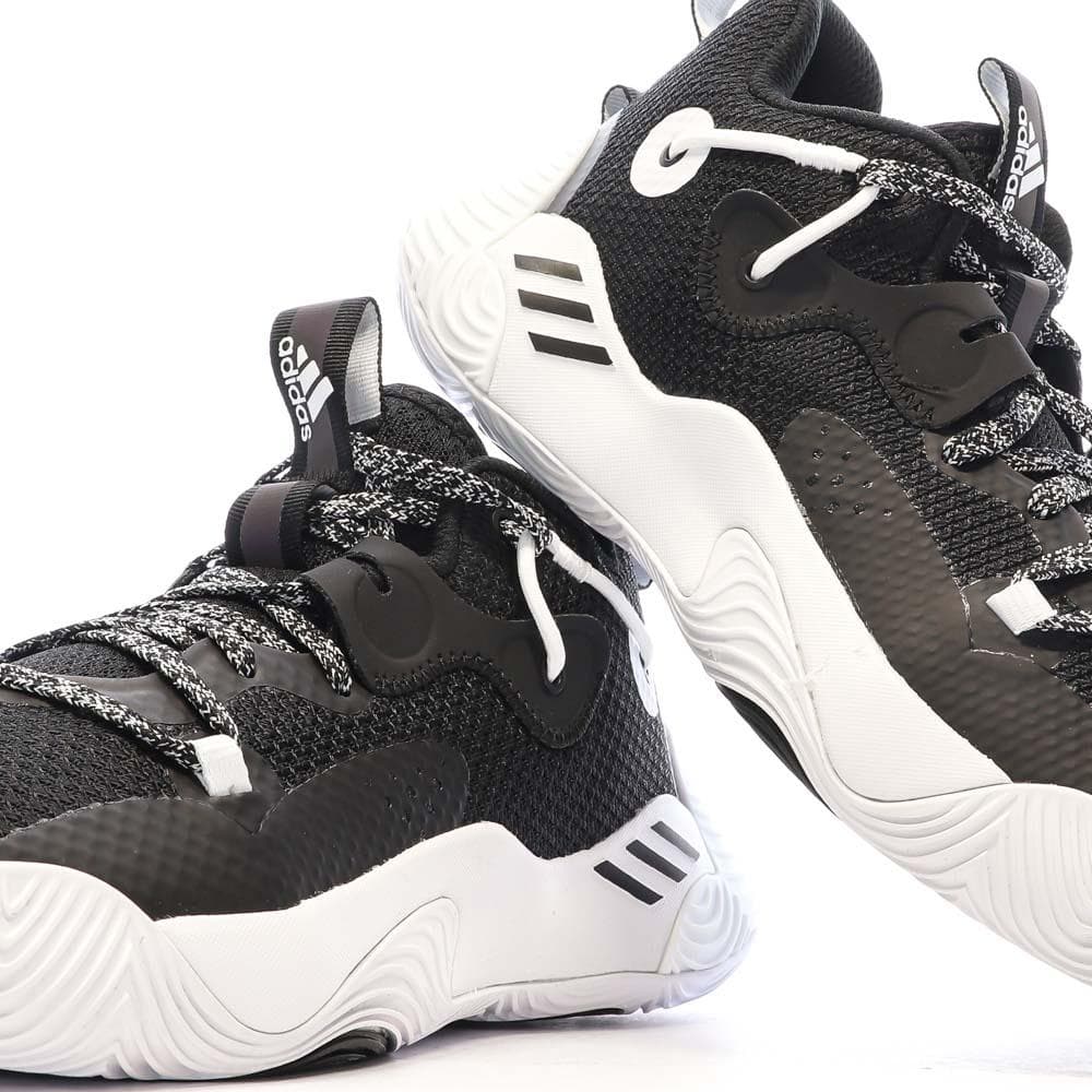 Chaussures de Basketball Noires Junior Adidas Harden Stepback 3 7