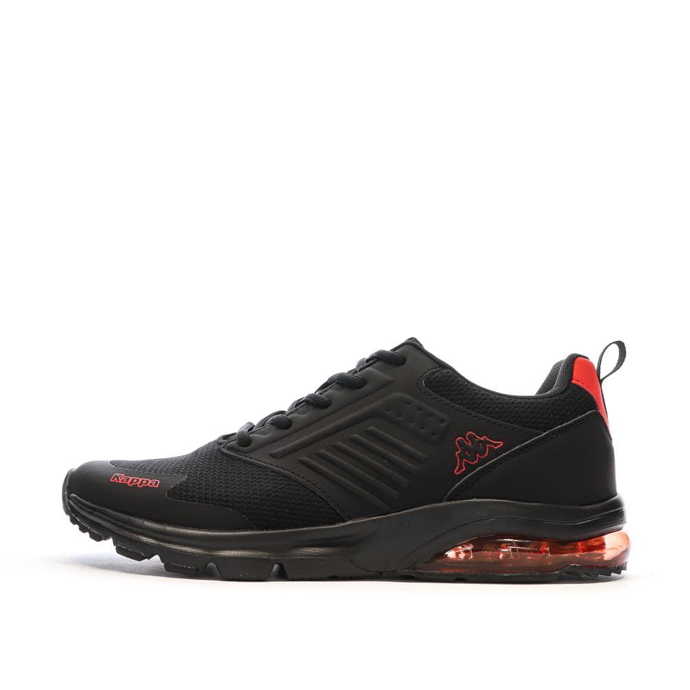 Baskets Noires/Rouges Homme Kappa Myagi 1