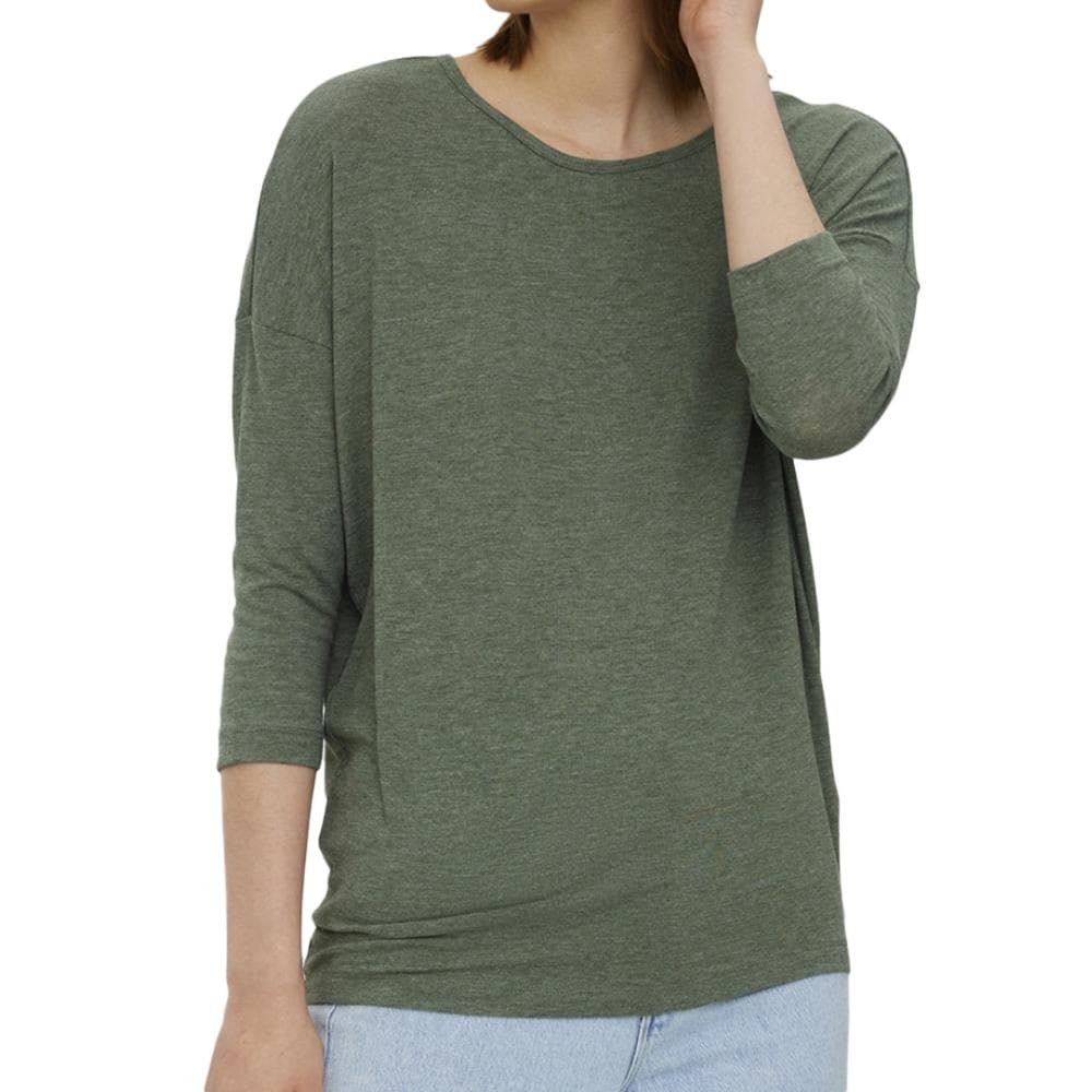 T-Shirt Vert Femme Vero Moda Carla 1