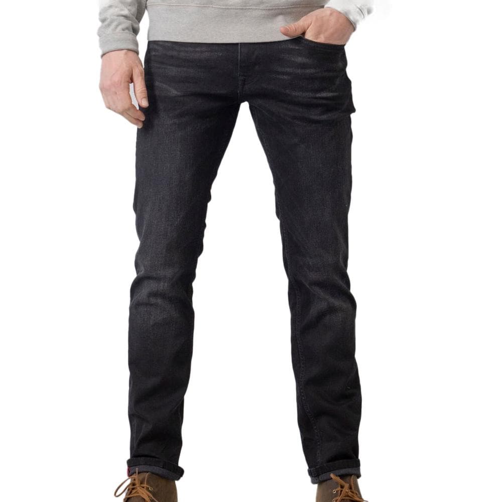 Jean Noir Homme Petrol Industries Tapered 1