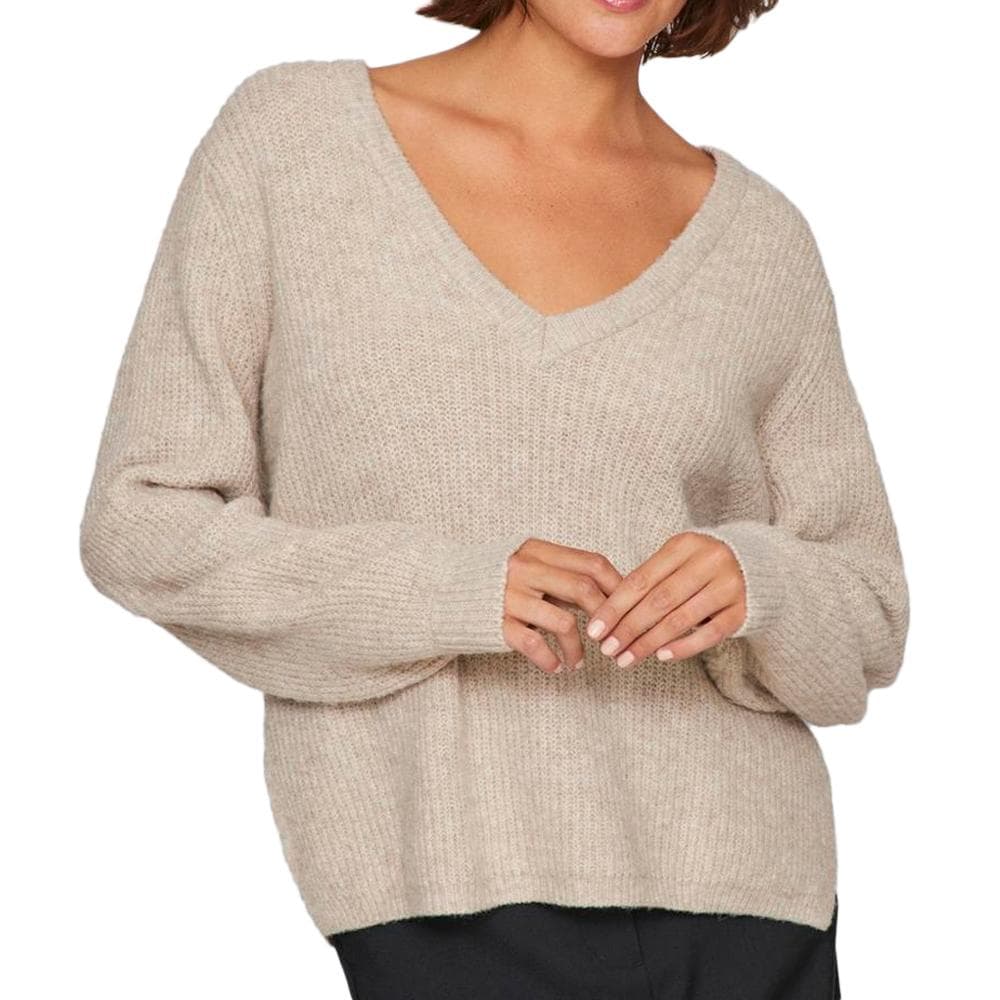 Pull Beige Femme Vila Vibeluna 1