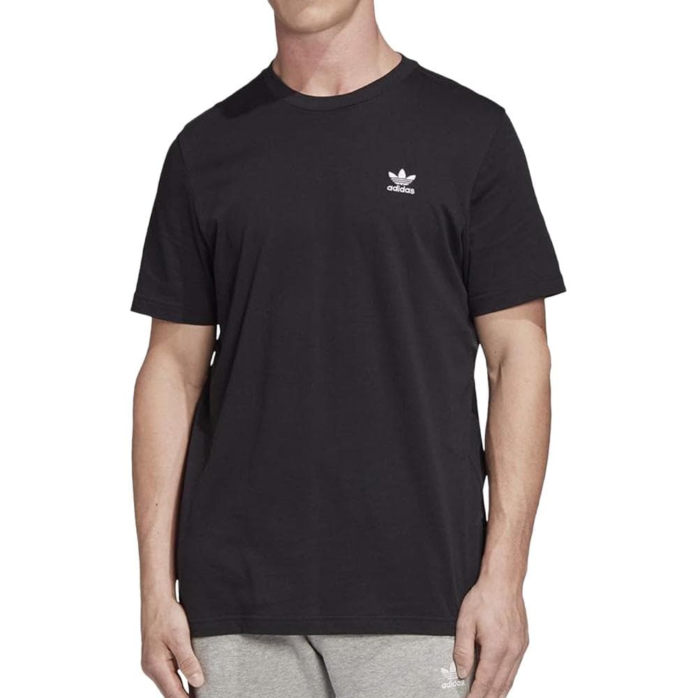 T-shirt Noir Homme Adidas Essential 90 1