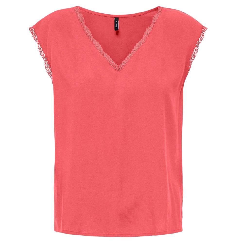 T-Shirt Rose Femme Only Selina 1