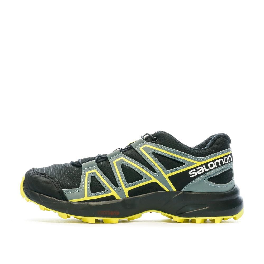 Chaussures de Trail Noire/Jaune Garçon Salomon Speedcross 1