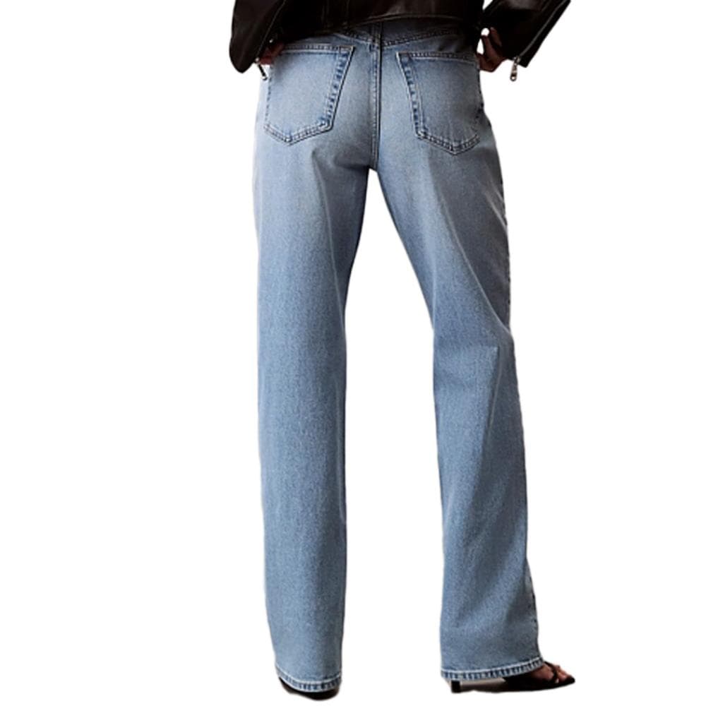 Jean Bleu Femme Calvin Klein Jeans High Rise VLQ 2