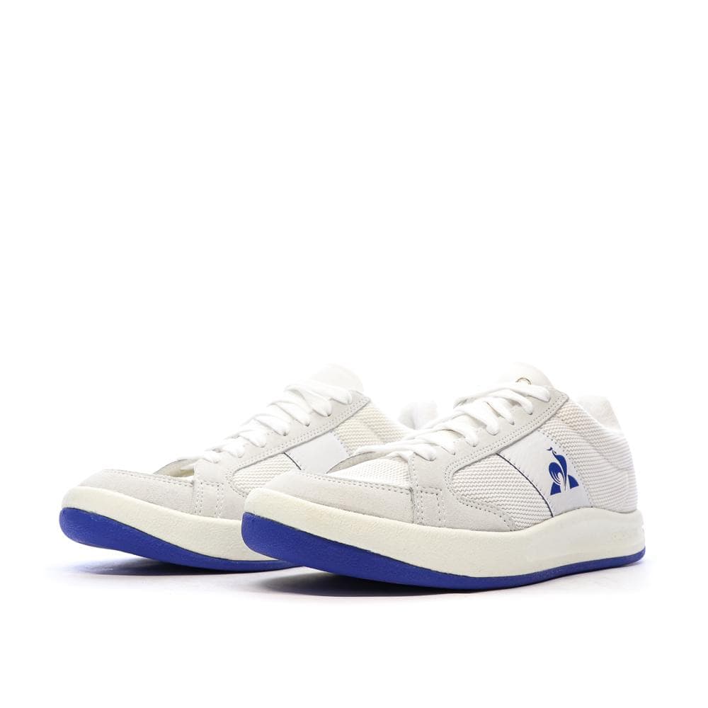 Baskets Blanc/Bleu Mixte Le Coq Sportif Terra 6