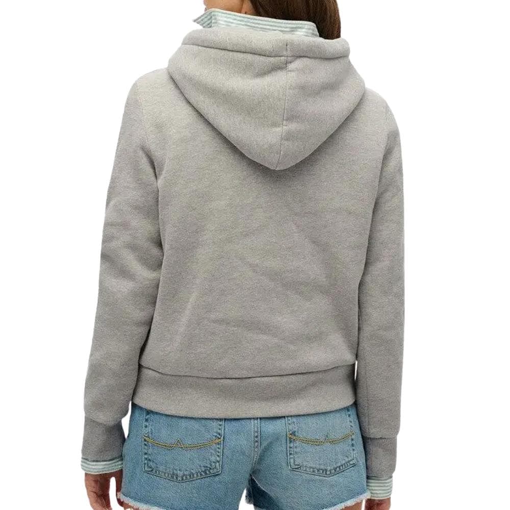 Sweat Gris Femme Superdry Lot 54 Hood 2