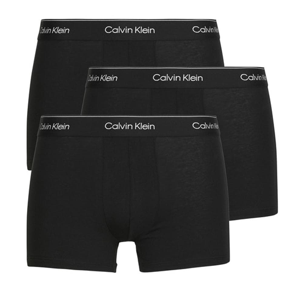 X3 Boxers Noir/Blanc Homme Calvin Klein Jeans 000NB2570A 1