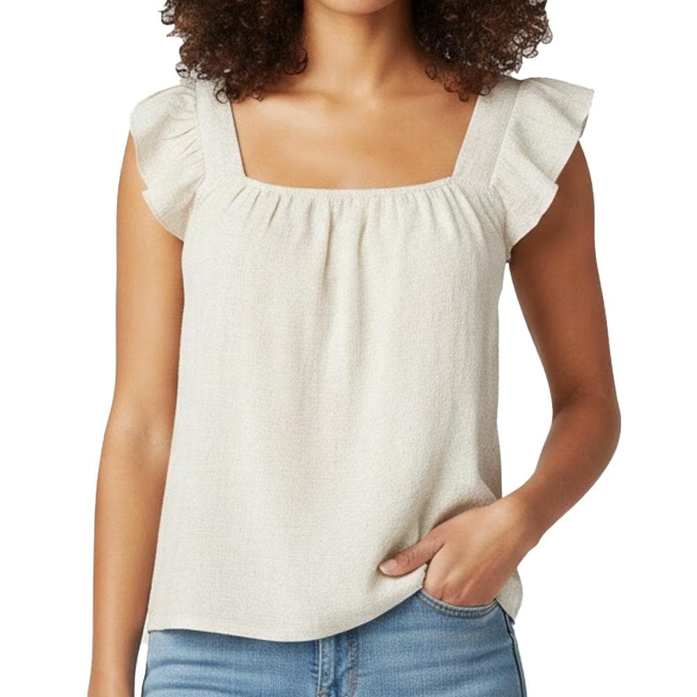 Débardeur Beige Femme Pieces Pia 1