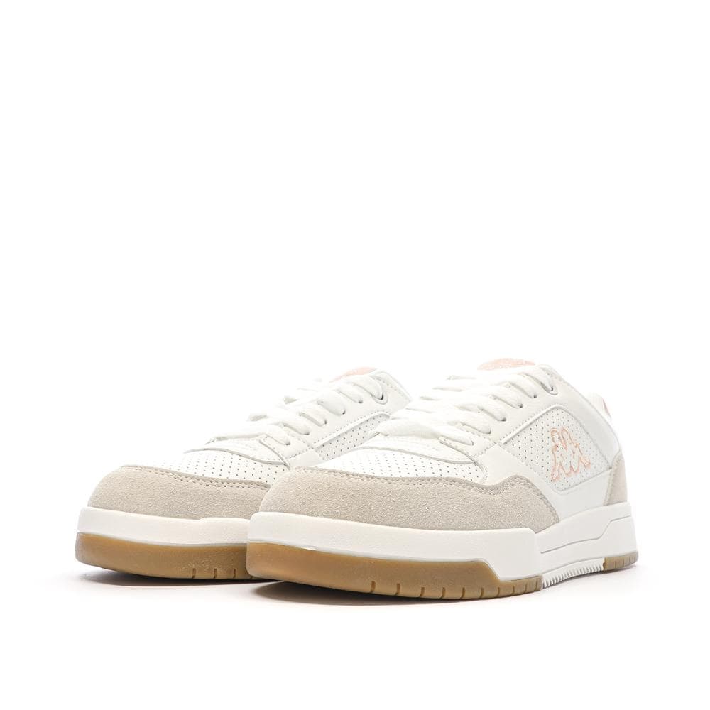 Baskets Blanches/Beiges/Roses Femme Kappa Manisw 6