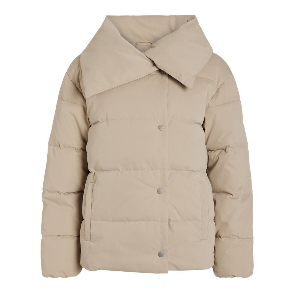 Doudoune Beige Femme Vila Sulitana Es 1