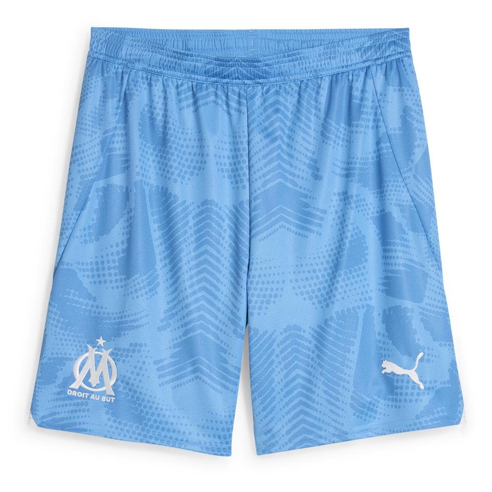OM Short de Gardien Bleu Ciel Homme Puma 2024/2025 1