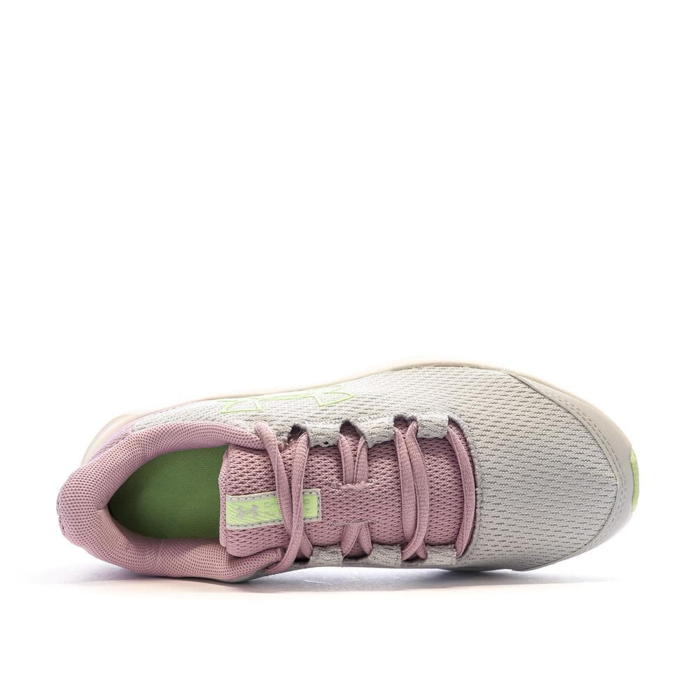 Chaussures de Running Gris/Rose Femme Under Armour Charged Pursuit 3 4