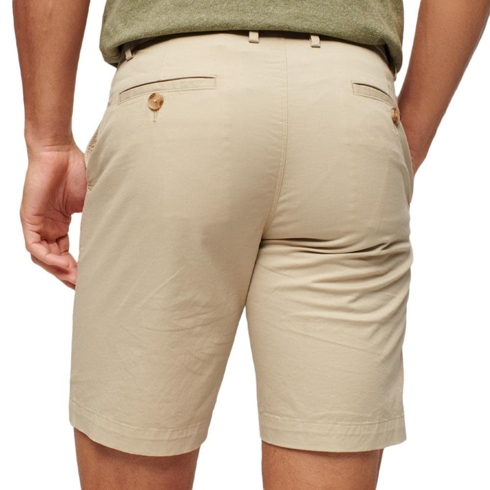 Short Chino Beige Homme Superdry Stretch 2