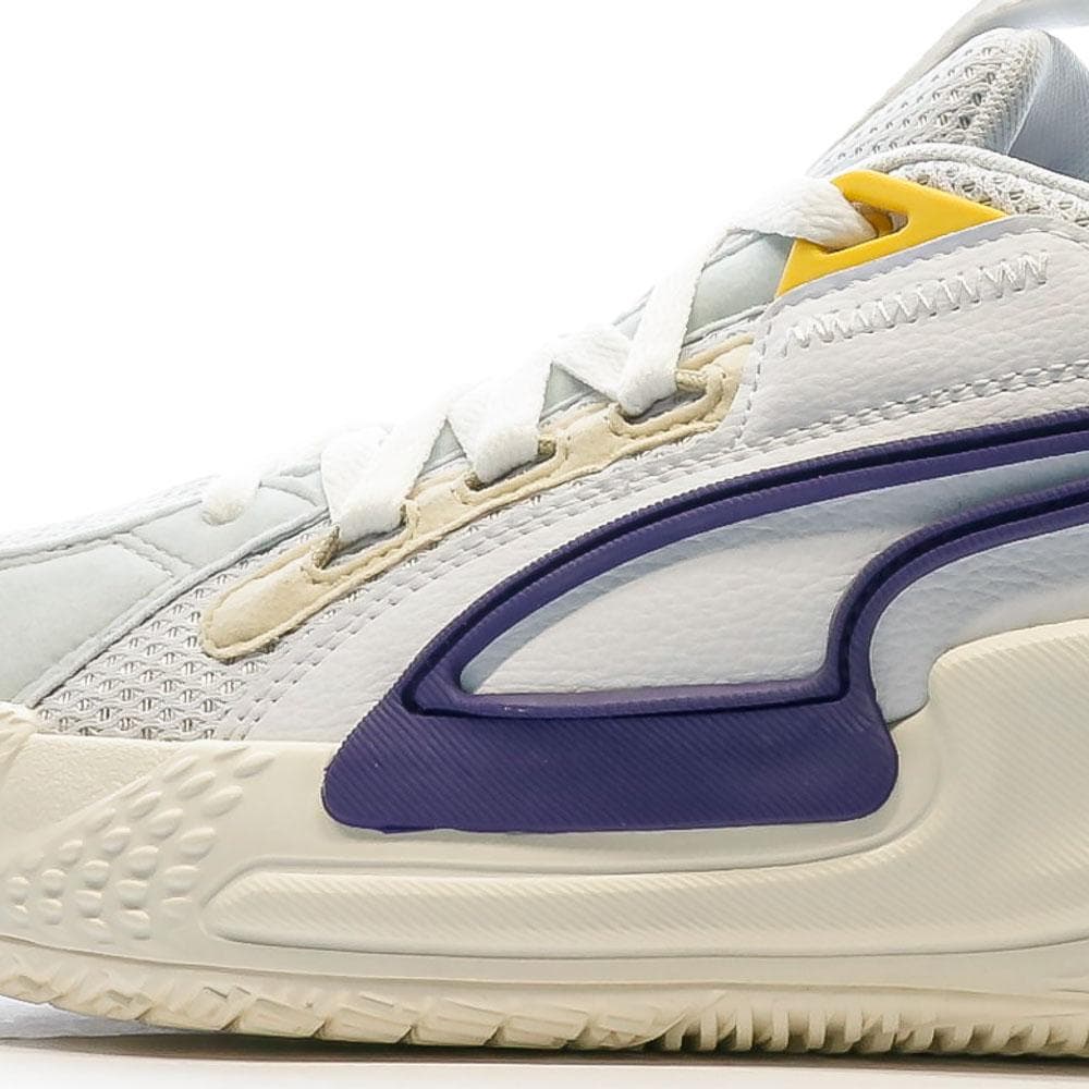 Chaussures de Basket Homme Blanc Puma Court Rider 7