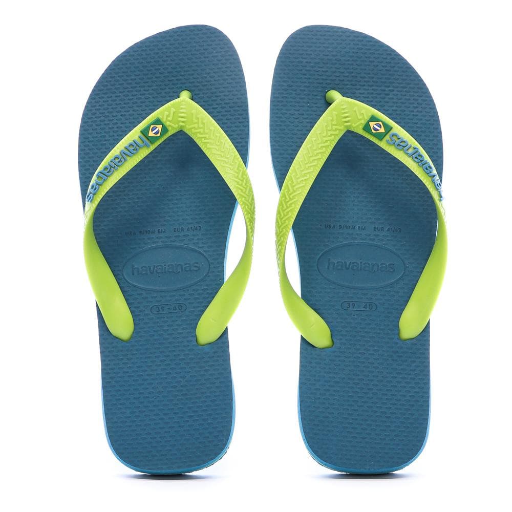 Tongs Bleu/Vert Femme Havaianas Slim 1740 3