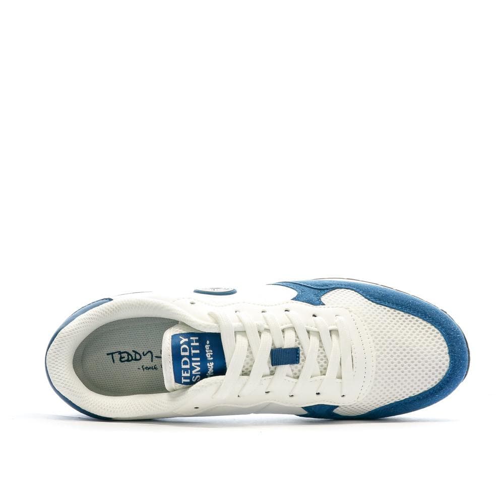 Baskets Blanc/Bleu Homme Teddy Smith Combined 4