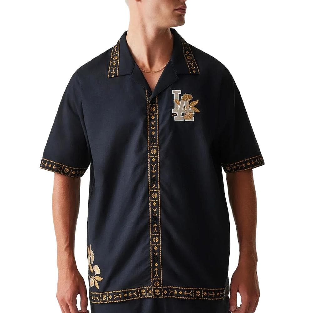 Chemise Noire Homme New Era Mlb 1