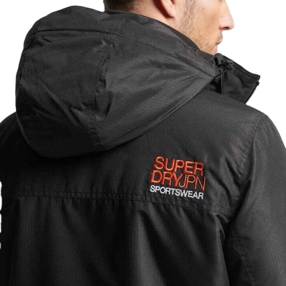 Veste Noire Homme Superdry Hooded 3