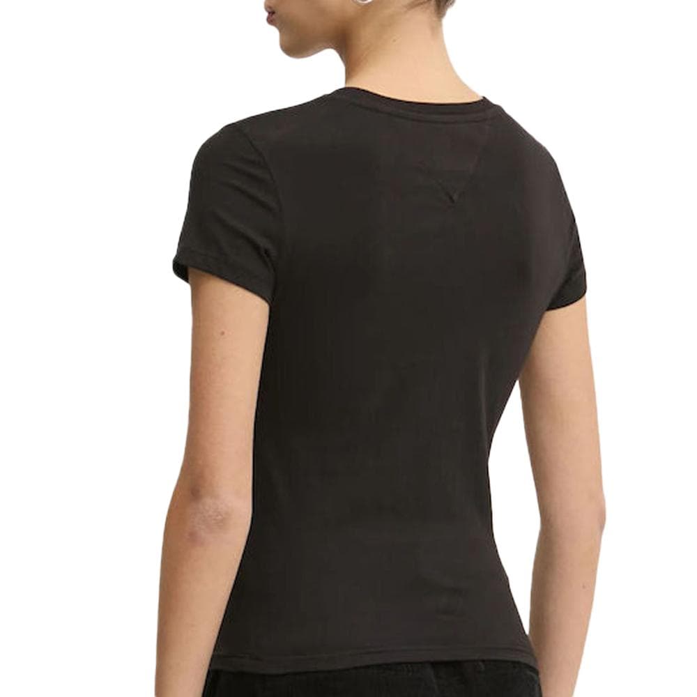 T-shirt Noir Femme Tommy Hilfiger Tjw 2