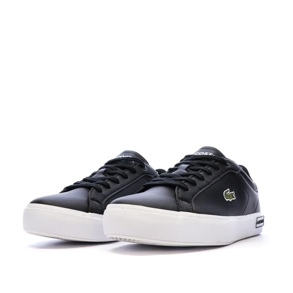 Baskets Noires Femme Lacoste Powercourt Core Essentials 6