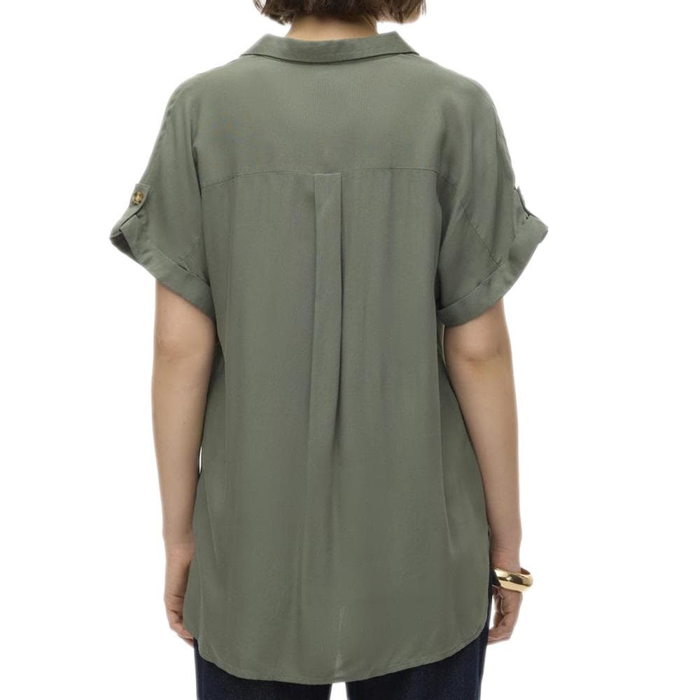 Chemise Verte Femme Vero Moda Bumpy 2