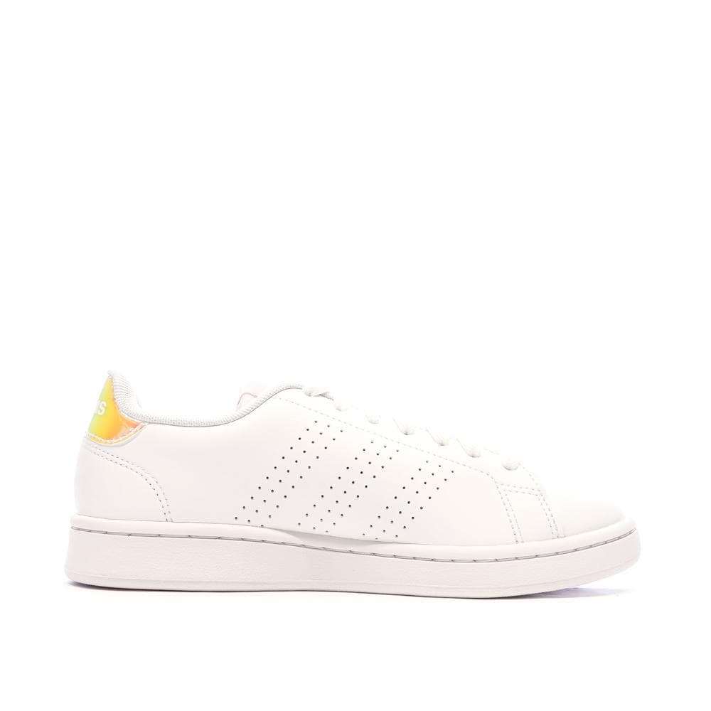 Baskets Blanc/Rose Femme Adidas Advantage IF6116 2
