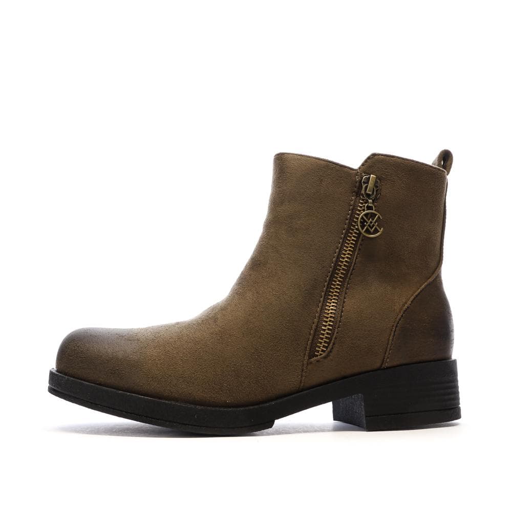 Bottines Marrons Femme Chattawak 8-Vamp 1