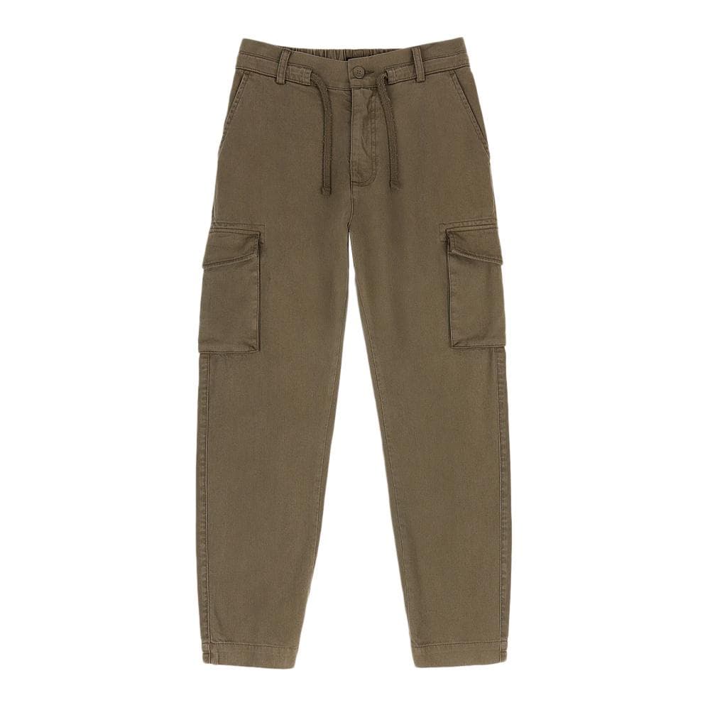 Pantalon Cargo Kaki Femme Teddy Smith Sky 1