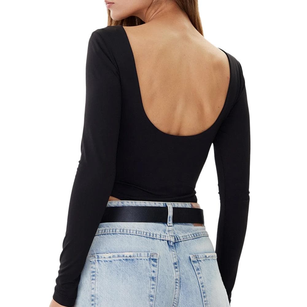 Body Noir Femme Tommy Hilfiger Silver 2