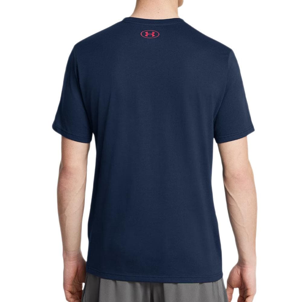 T-Shirt Marine Homme Under Armour Boxed Updated 2