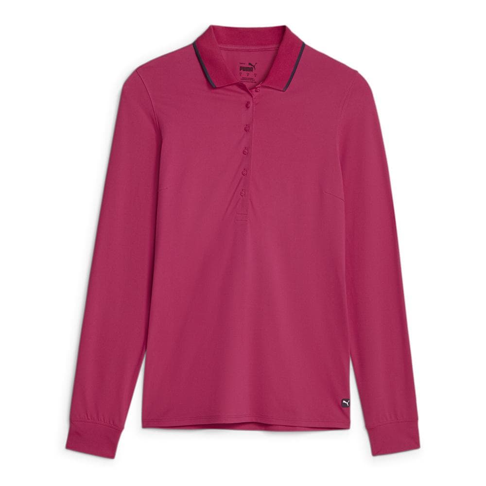 Polo Rose Femme Puma Longsleeve 1