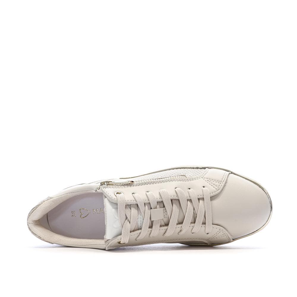Baskets Beige Femme Marco Tozzi Cream Comb 4